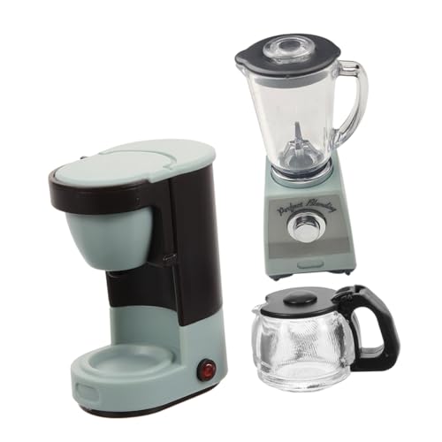 TOYANDONA 1:12 Puppenhaus Miniatur Küchengeräte Set Mit Mini Kaffeemaschine Und Entsafter Für Rollenspiel Spielzeug TOYANDONA 1:12 Puppenhaus Miniatur Küchengeräte Set Mit Mini Kaffeemaschine Und Entsafter Für Rollenspiel Spielzeug von TOYANDONA