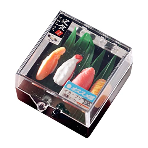 TOYANDONA 1 Satz Puppenhaus-Sushi DIY Zubehör Mini-hausaccessoire Miniatur-Sushi Kleines Hausnahrungsmodell Mini-Sushi Kleines Hauszubehör Miniaturornament Sushi-Modell Umweltharz TOYANDONA 1 Satz Puppenhaus-Sushi DIY Zubehör Mini-hausaccessoire Miniatur-Sushi Kleines Hausnahrungsmodell Mini-Sushi Kleines Hauszubehör Miniaturornament Sushi-Modell Umweltharz von TOYANDONA