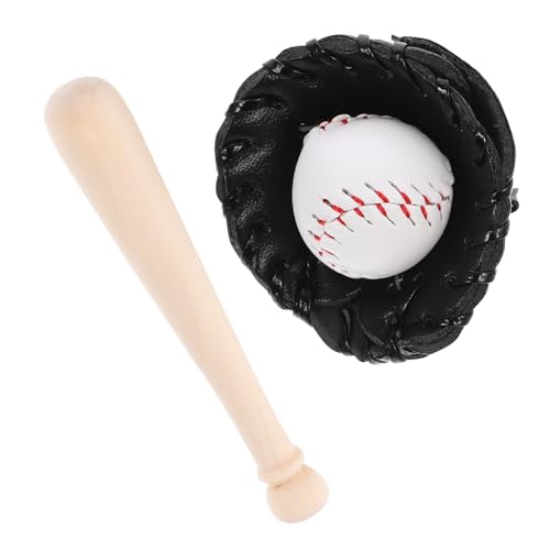 TOYANDONA 1 Satz Puppenhaus-sportartikel Baseballhandschuh Baseball-kuchendekorationen Kleinkindspielzeug Miniaturhaus Kit Schläger Baseball-kuchendeckel Massenspielzeug Figuren Black Leder TOYANDONA 1 Satz Puppenhaus-sportartikel Baseballhandschuh Baseball-kuchendekorationen Kleinkindspielzeug Miniaturhaus Kit Schläger Baseball-kuchendeckel Massenspielzeug Figuren Black Leder von TOYANDONA
