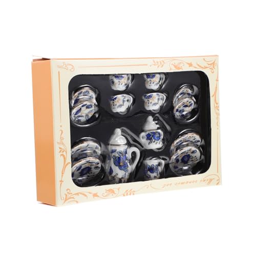 TOYANDONA 1 Satz Puppenhaus-teeservice Kinderspielzeug Mini-hausversorgung Heimwerken Teegeschirrmodelle Im Chinesischen Stil Puppenhaus -Accessoire Teegeschirr-tablett-Modell Keramik TOYANDONA 1 Satz Puppenhaus-teeservice Kinderspielzeug Mini-hausversorgung Heimwerken Teegeschirrmodelle Im Chinesischen Stil Puppenhaus -Accessoire Teegeschirr-tablett-Modell Keramik von TOYANDONA
