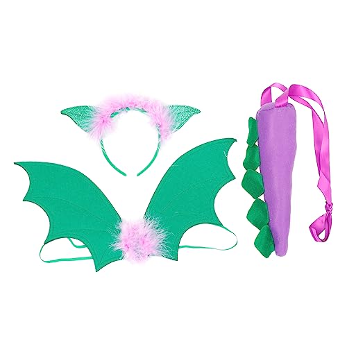 TOYANDONA 1 Satz Requisiten Drachenflügelkinder Dinosaurier-Cosplay- -Dinosaurier-kostüm-stütze Dinosaurier- -Stirnband Cosplay-Requisite Für Vlies Violett TOYANDONA 1 Satz Requisiten Drachenflügelkinder Dinosaurier-Cosplay- -Dinosaurier-kostüm-stütze Dinosaurier- -Stirnband Cosplay-Requisite Für Vlies Violett von TOYANDONA