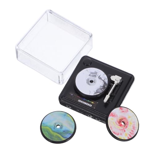 TOYANDONA 1 Satz Retro Cd Spieler für Puppenhaus Dekoration Miniaturmöbel Zubehör für Kreative Szenengestaltung und Realistische Details TOYANDONA 1 Satz Retro Cd Spieler für Puppenhaus Dekoration Miniaturmöbel Zubehör für Kreative Szenengestaltung und Realistische Details von TOYANDONA
