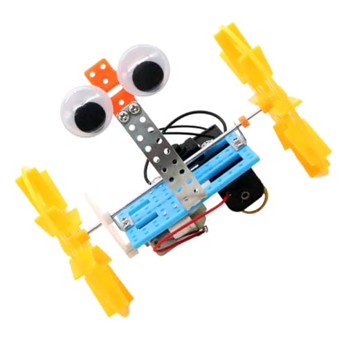 TOYANDONA 1 Satz Roboterbausatz Material Für Wissenschaftliche Experimente 3D-Balance-autoroboter Wissenschaftliches Für DIY -Handwerk DIY - Kinderspiele Metall von TOYANDONA