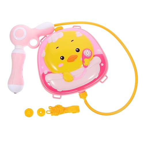 TOYANDONA 1 Satz Rucksack Wasserpistole Badespielzeug Wasserspiel Wasserspritzer Strandspielzeug Kleines Wasser Mini-Wasser Wasserschaum Kleinkinderspielzeug Rosa Plastik TOYANDONA 1 Satz Rucksack Wasserpistole Badespielzeug Wasserspiel Wasserspritzer Strandspielzeug Kleines Wasser Mini-Wasser Wasserschaum Kleinkinderspielzeug Rosa Plastik von TOYANDONA
