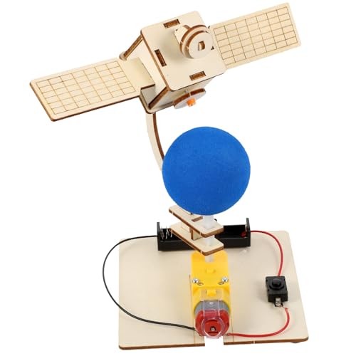 TOYANDONA 1 Satz Satellitenspielzeug selber Bauen Künstliches Satellitenspielzeug aus Holz Lehrmittel für künstliche Satelliten Wissenschaft künstliches Satellitenmodell basteln TOYANDONA 1 Satz Satellitenspielzeug selber Bauen Künstliches Satellitenspielzeug aus Holz Lehrmittel für künstliche Satelliten Wissenschaft künstliches Satellitenmodell basteln von TOYANDONA