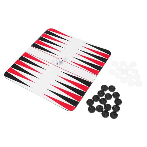 TOYANDONA 1 Satz Satz Backgammon Camping -brettspiel Flugzeug -reisespiel Brettspiele Road Trip Brettspiel Road Trip Rucksackspiel Tragbares Brettspiel Roadtrip-Spiel Abs von TOYANDONA