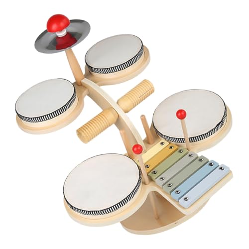 TOYANDONA 1 Satz Satz Trommelspielzeug für Vorschulkinder kinderinstrumente musikinstrumente für trommeln für Kleinkind Musikspielzeug Musikalisches Trommelspielzeug Holz TOYANDONA 1 Satz Satz Trommelspielzeug für Vorschulkinder kinderinstrumente musikinstrumente für trommeln für Kleinkind Musikspielzeug Musikalisches Trommelspielzeug Holz von TOYANDONA