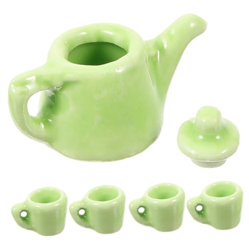 TOYANDONA 1 Satz Satz teeservice The Craft Kreatives Teeservice puppenhauszubehör Pflanzen Miniatur Sukkulenten Rollenspielzubehör Mini- Keramik Light Green TOYANDONA 1 Satz Satz teeservice The Craft Kreatives Teeservice puppenhauszubehör Pflanzen Miniatur Sukkulenten Rollenspielzubehör Mini- Keramik Light Green von TOYANDONA