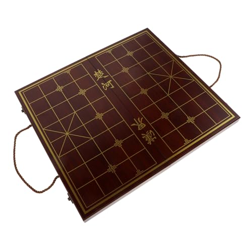 TOYANDONA 1 Satz Schachkasten Reiseschach Schachbrett Chinesische Dame Reisespiel Chinesisches Schach Hölzern Light Brown TOYANDONA 1 Satz Schachkasten Reiseschach Schachbrett Chinesische Dame Reisespiel Chinesisches Schach Hölzern Light Brown von TOYANDONA