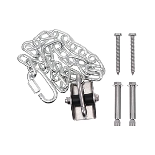 TOYANDONA 1 Satz Schaukelhaken hängende Schaukelkette Hängemattenfeder Heavy Duty edelstahlhaken edelstahlketten Schaukel hängende Kette Schaukelbefestigungskette Rostfreier Stahl Silver TOYANDONA 1 Satz Schaukelhaken hängende Schaukelkette Hängemattenfeder Heavy Duty edelstahlhaken edelstahlketten Schaukel hängende Kette Schaukelbefestigungskette Rostfreier Stahl Silver von TOYANDONA