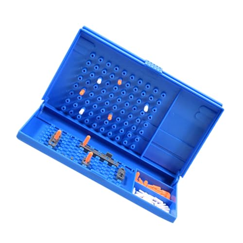 TOYANDONA 1 Satz Schlachtschiffschach für Spiel zappeln Spaß Two Player Games Interactive Toys детские игрушки Family Game buddelzeug Junge Partygeschenke Schachbretter Plastik Blue TOYANDONA 1 Satz Schlachtschiffschach für Spiel zappeln Spaß Two Player Games Interactive Toys детские игрушки Family Game buddelzeug Junge Partygeschenke Schachbretter Plastik Blue von TOYANDONA
