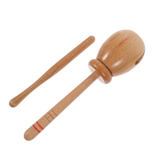TOYANDONA 1 Satz Schlaginstrument Für Schlaginstrumente Kinderinstrument Einfaches Schlaginstrument Musikversorgung Instrumentenzubehör Perkussionsspielzeug Für Holz von TOYANDONA