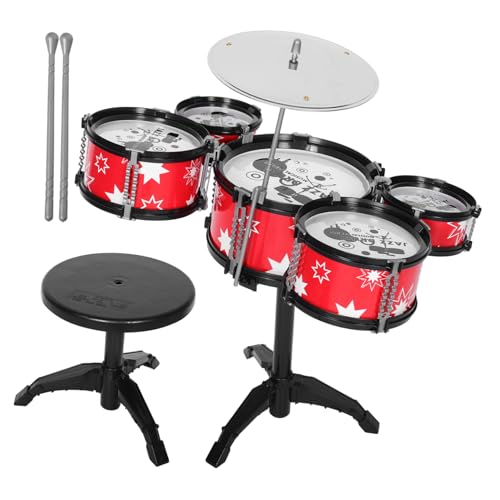 TOYANDONA 1 Satz Schlagzeug für interaktives Schlagzeug elektronische schlagzeuge Schlagzeug für Kleinkinder 1-3 Schlagzeug Mini-Percussion- Plastik TOYANDONA 1 Satz Schlagzeug für interaktives Schlagzeug elektronische schlagzeuge Schlagzeug für Kleinkinder 1-3 Schlagzeug Mini-Percussion- Plastik von TOYANDONA