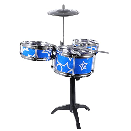 TOYANDONA 1 Satz Schlagzeug für kinderinstrumente musikinstrumente für pädagogisches Trommelspielzeug für Babys lustige Musikspielzeuge ABS umweltfreundlicher Kunststoff Blue TOYANDONA 1 Satz Schlagzeug für kinderinstrumente musikinstrumente für pädagogisches Trommelspielzeug für Babys lustige Musikspielzeuge ABS umweltfreundlicher Kunststoff Blue von TOYANDONA
