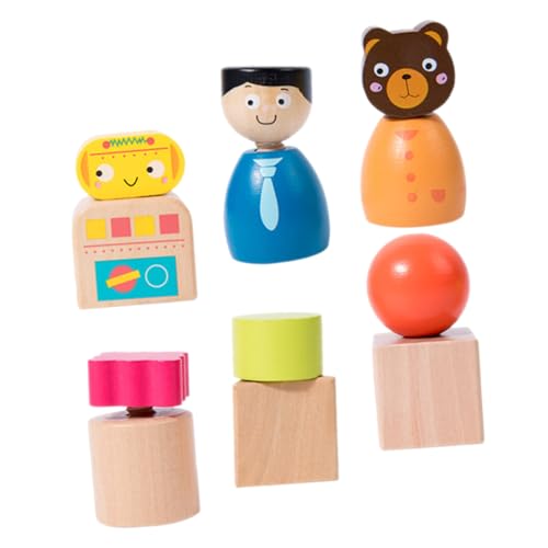 TOYANDONA 1 Satz Schraube Interessantes Kinderspielzeug Pädagogisches Blockspielzeug Sinnesspielzeug Für Kleinkinder Pädagogische Lustige Blockspielzeuge Hölzern TOYANDONA 1 Satz Schraube Interessantes Kinderspielzeug Pädagogisches Blockspielzeug Sinnesspielzeug Für Kleinkinder Pädagogische Lustige Blockspielzeuge Hölzern von TOYANDONA