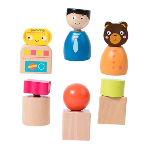 TOYANDONA Sensorisches Blockspielzeug Mit Schrauben Für Kleinkinder Pädagogisches Holzspielzeug Für Kinder Dinosaurierthema Zum Lernen Und Spaß TOYANDONA Sensorisches Blockspielzeug Mit Schrauben Für Kleinkinder Pädagogisches Holzspielzeug Für Kinder Dinosaurierthema Zum Lernen Und Spaß von TOYANDONA