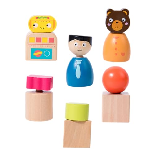 TOYANDONA 1 Satz Schraube entwicklung kindliche entwicklung geschicklichkeitsspiele für holzspielzeug kindergeschenke Kinderversorgung beschäftigtes Brett hölzern von TOYANDONA