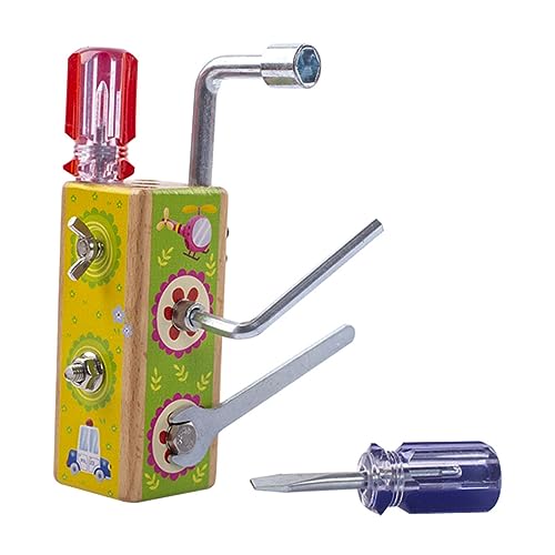 TOYANDONA Busy Cube Spielzeug Für Kinder Holzschraube Spielzeug Demontage Spielzeug Kinder Lehrmittel Kognitive Entwicklung Spielzeug TOYANDONA Busy Cube Spielzeug Für Kinder Holzschraube Spielzeug Demontage Spielzeug Kinder Lehrmittel Kognitive Entwicklung Spielzeug von TOYANDONA