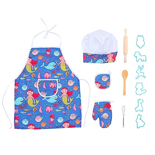 TOYANDONA 1 Satz Schürzenset Für Interaktive Spielsachen Kochen Kinderkochutensilien Pädagogisches Kinderküchenspielzeug Küchenutensilien Selber Machen Plastik TOYANDONA 1 Satz Schürzenset Für Interaktive Spielsachen Kochen Kinderkochutensilien Pädagogisches Kinderküchenspielzeug Küchenutensilien Selber Machen Plastik von TOYANDONA