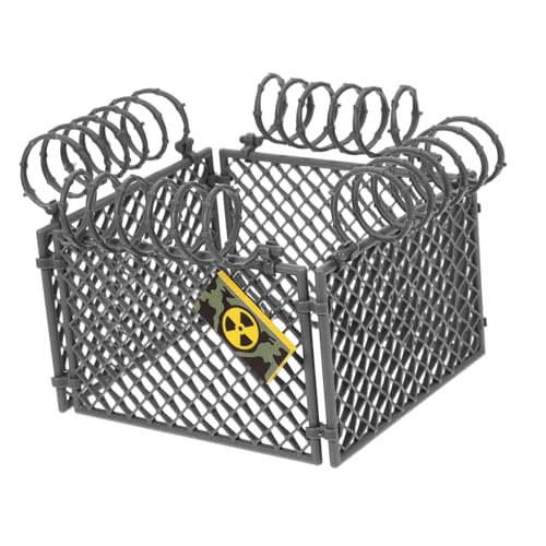 TOYANDONA 1 Satz Schutznetzspielzeug Schutznetz DIY Bauklötze für Bauklötze Zaun DIY Zubehör Bausteine Kunststoffzaun Mini-Hofzaun Miniatur-Spielzeugzaun Abs TOYANDONA 1 Satz Schutznetzspielzeug Schutznetz DIY Bauklötze für Bauklötze Zaun DIY Zubehör Bausteine Kunststoffzaun Mini-Hofzaun Miniatur-Spielzeugzaun Abs von TOYANDONA