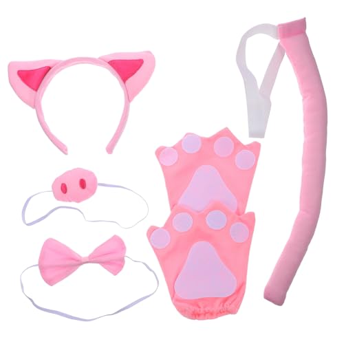 TOYANDONA 1 Set Entzückendes Stirnband Mit Schweineohren Cosplay-Stirnband Mit Wackelohren Für Halloween-Partys Und Cosplay-Events von TOYANDONA
