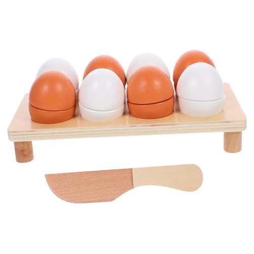 TOYANDONA 1satz Holzspielzeug Für Mädchen Schneide-Ei Enteneiern Kognitive Spielzeugküche Für Rollenspiele Geeignet Für Kleinkinder Ab Jahren TOYANDONA 1satz Holzspielzeug Für Mädchen Schneide-Ei Enteneiern Kognitive Spielzeugküche Für Rollenspiele Geeignet Für Kleinkinder Ab Jahren von TOYANDONA