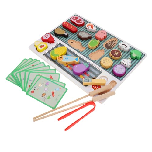 TOYANDONA Simulieren Sie EIN Grillspielzeug Für Kinder Kinder-spielzeugset Für Die Küche Kreatives Spielset Für Kleinkinder von TOYANDONA