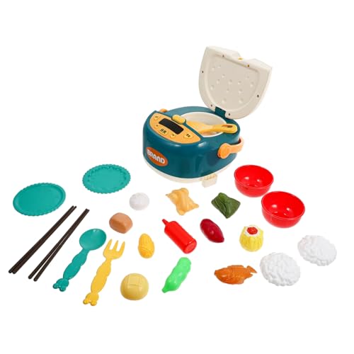 TOYANDONA 1 Satz Simulations-küchenspielzeug Mädchen Kleinkindspielzeug Kinderküche Zappelspielzeug Kinderspiele Kinderspielzeug Geschirrset Reiskocher Kunststoff TOYANDONA 1 Satz Simulations-küchenspielzeug Mädchen Kleinkindspielzeug Kinderküche Zappelspielzeug Kinderspiele Kinderspielzeug Geschirrset Reiskocher Kunststoff von TOYANDONA