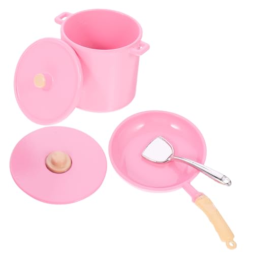 TOYANDONA 1 Satz Simulationsmodell Für Lebensmittel Und Miniatur-kochtöpfe Puppenhausherde Mini-töpfe Und Pfannen Puppenhaus-herdtopf Miniatur- Mini-Topf Rosa Eisen TOYANDONA 1 Satz Simulationsmodell Für Lebensmittel Und Miniatur-kochtöpfe Puppenhausherde Mini-töpfe Und Pfannen Puppenhaus-herdtopf Miniatur- Mini-Topf Rosa Eisen von TOYANDONA