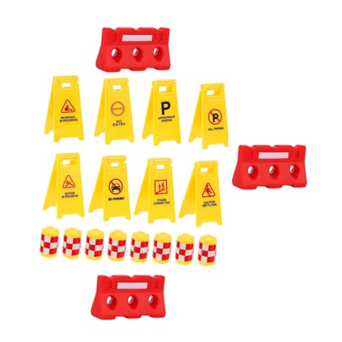 TOYANDONA 1 Satz Simulierte Straßensperre Ampelmodell Für Straßensperren Verkehrssicherheitskegel Bildungsverkehrszeichen Kleinkinder Sicherheits-barrikadenspielzeug Plastik TOYANDONA 1 Satz Simulierte Straßensperre Ampelmodell Für Straßensperren Verkehrssicherheitskegel Bildungsverkehrszeichen Kleinkinder Sicherheits-barrikadenspielzeug Plastik von TOYANDONA