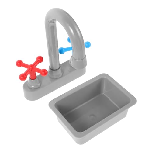 TOYANDONA 1 Satz Spielküchen Waschbecken mit Wasserhahn Mini Küchenzubehör für Realistische Geschirrspüler Rollenspielset für Fantasievolles und Kreative Lernaktivitäten TOYANDONA 1 Satz Spielküchen Waschbecken mit Wasserhahn Mini Küchenzubehör für Realistische Geschirrspüler Rollenspielset für Fantasievolles und Kreative Lernaktivitäten von TOYANDONA