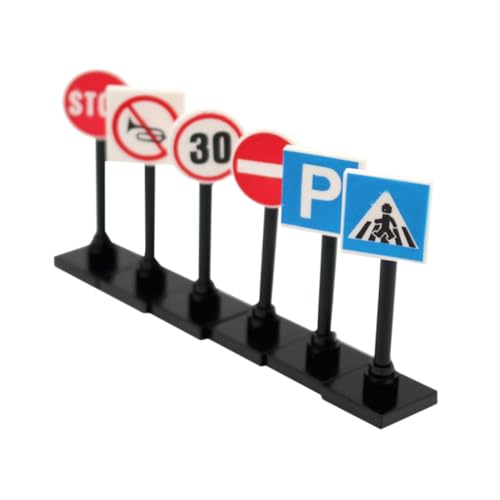 TOYANDONA 1 Satz Straßensperre im Stadtverkehr Puppenhaus Kleinkind Auto Puppenzubehör verkehrserziehung verkehrsschilder Ampellicht pädagogisches Verkehrszeichenspielzeug Abs TOYANDONA 1 Satz Straßensperre im Stadtverkehr Puppenhaus Kleinkind Auto Puppenzubehör verkehrserziehung verkehrsschilder Ampellicht pädagogisches Verkehrszeichenspielzeug Abs von TOYANDONA