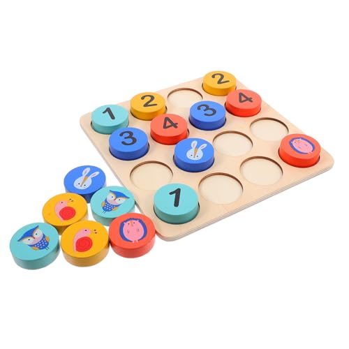TOYANDONA 1 Satz Sudoku-Spiel gedächtnisspiel holzspielzeug Logikspiel rätselspiel Lernspielzeug Steckbrett aus Holz Sudoku-Brettspiel Sudoku-Holzspiel Kinderbedarf Holz Arithmetik-Sudoku TOYANDONA 1 Satz Sudoku-Spiel gedächtnisspiel holzspielzeug Logikspiel rätselspiel Lernspielzeug Steckbrett aus Holz Sudoku-Brettspiel Sudoku-Holzspiel Kinderbedarf Holz Arithmetik-Sudoku von TOYANDONA