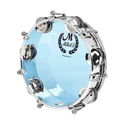 TOYANDONA 1 Satz Tambourin kinderinstrumente musikinstrumente Handtrommel für Musikunterricht Handtrommel für Anfänger Hand Drums Musikalische Handtrommel Hand Tamburin Abs von TOYANDONA