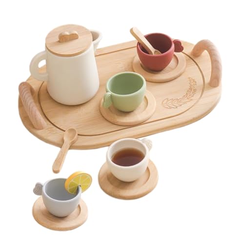 TOYANDONA 1 Satz Teetassenspielzeug Kleinkindspielzeug Für Mädchen Kinderspielzeug Miniaturgeschirr Spielzeughausverzierungen Nachmittagstee Zubereiten Miniaturdekore Kieselgel TOYANDONA 1 Satz Teetassenspielzeug Kleinkindspielzeug Für Mädchen Kinderspielzeug Miniaturgeschirr Spielzeughausverzierungen Nachmittagstee Zubereiten Miniaturdekore Kieselgel von TOYANDONA