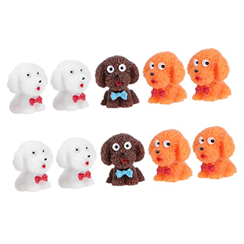 TOYANDONA 1 Satz Teiliges Niedliche Puppenfiguren Resin Für Bonsai Dekoration Zufällige Farben Moos Verzierungen Für Mikrolandschaften Und Tischdekorationen 10 Stück von TOYANDONA