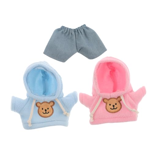 TOYANDONA 1 Satz Teiliges für Kapuzenpullover Jeans für Süße Stofftier Outfits und DIY Verkleidungen TOYANDONA 1 Satz Teiliges für Kapuzenpullover Jeans für Süße Stofftier Outfits und DIY Verkleidungen von TOYANDONA
