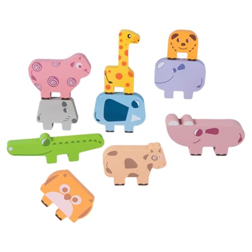 TOYANDONA 1 Satz Tiere-Jackpot Guter Motor Cartoon-förmige Blöcke Zum Kinderfest Holzblöcke Entzückende Cartoon-stapelblöcke Stapelblöcke Balancieren Hölzern TOYANDONA 1 Satz Tiere-Jackpot Guter Motor Cartoon-förmige Blöcke Zum Kinderfest Holzblöcke Entzückende Cartoon-stapelblöcke Stapelblöcke Balancieren Hölzern von TOYANDONA