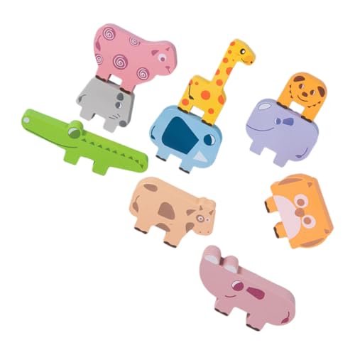 TOYANDONA 1 Satz Tiere-Jackpot holzspielzeug lernspielzeug Toy Kinderspielzeug Konstruktionsspielzeug zum Kinderfest frühes pädagogisches hölzern TOYANDONA 1 Satz Tiere-Jackpot holzspielzeug lernspielzeug Toy Kinderspielzeug Konstruktionsspielzeug zum Kinderfest frühes pädagogisches hölzern von TOYANDONA