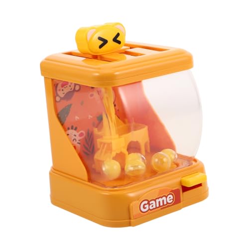 TOYANDONA 1 Satz Tischspiel Mini - Für Tragbares Spielspielzeug Interaktives Ballmaschine Für Party Mini-klauenmaschine Für Partygeschenk Plastik Gelb TOYANDONA 1 Satz Tischspiel Mini - Für Tragbares Spielspielzeug Interaktives Ballmaschine Für Party Mini-klauenmaschine Für Partygeschenk Plastik Gelb von TOYANDONA