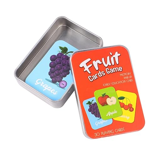 TOYANDONA 1 Satz Trainingskarte Passende Erinnerungskarten Für Anerkennungskarten Spiel Aufklärung Karten Colorful von TOYANDONA