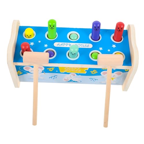 TOYANDONA 1 Satz Trainingsspielzeug interaktives holzspielzeug kinderknallzeug Reaktion Kid Toys lustiges kreatives Holzspielzeug hölzern Colorful TOYANDONA 1 Satz Trainingsspielzeug interaktives holzspielzeug kinderknallzeug Reaktion Kid Toys lustiges kreatives Holzspielzeug hölzern Colorful von TOYANDONA