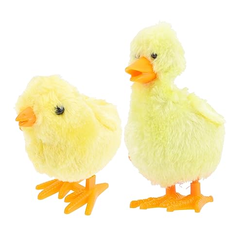 TOYANDONA 1 Satz Uhrwerk Küken Balance-Vogelspielzeug Marienkäfer Uhrwerk -Enten Kuscheltier Animal Toys Uhrwerkspielzeug Aufziehspielzeug für Plastik Yellow TOYANDONA 1 Satz Uhrwerk Küken Balance-Vogelspielzeug Marienkäfer Uhrwerk -Enten Kuscheltier Animal Toys Uhrwerkspielzeug Aufziehspielzeug für Plastik Yellow von TOYANDONA