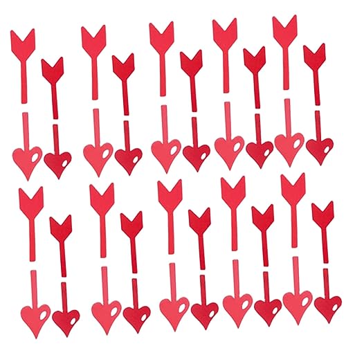TOYANDONA 1 Satz Valentinstag Kucheneinsätze Dessertform Kuchendekorationen Valentinstag Dekorationsset Cupcake Topper Valentinstag Cupcake Topper Valentinstag 20 Stück von TOYANDONA
