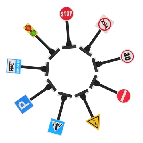 TOYANDONA 1 Satz Verkehrszeichen- Türdichtungen Auto-Ornament-Dekoration Autotüren Und Fenster Spindelfedern Kleine Partikelspielzeuge Geschnitzte Abziehbilder Dekorative Mühle Abs TOYANDONA 1 Satz Verkehrszeichen- Türdichtungen Auto-Ornament-Dekoration Autotüren Und Fenster Spindelfedern Kleine Partikelspielzeuge Geschnitzte Abziehbilder Dekorative Mühle Abs von TOYANDONA