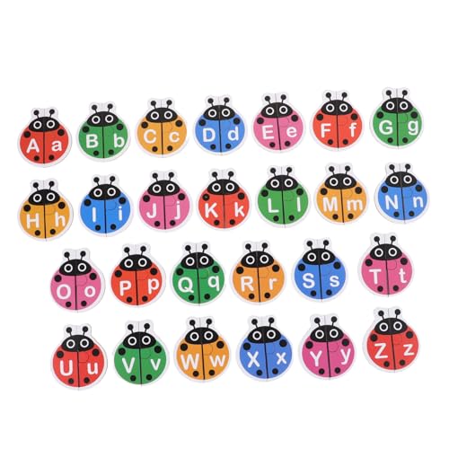 TOYANDONA 1 Satz Vorschulspielzeug Frühe Lernspielzeuge für Vorschulkinder für die Vorschule mit passenden Buchstaben Lernspielzeug für den Kindergarten Holz TOYANDONA 1 Satz Vorschulspielzeug Frühe Lernspielzeuge für Vorschulkinder für die Vorschule mit passenden Buchstaben Lernspielzeug für den Kindergarten Holz von TOYANDONA
