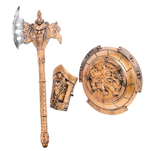 TOYANDONA 1 Satz Waffenset verkleidung Schutzanzug Schild Party Requisiten Ritter Set Dekoration Cosplay-Versorgung Cosplay-Zubehör Plastik TOYANDONA 1 Satz Waffenset verkleidung Schutzanzug Schild Party Requisiten Ritter Set Dekoration Cosplay-Versorgung Cosplay-Zubehör Plastik von TOYANDONA