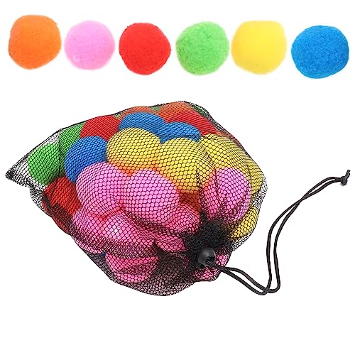 TOYANDONA 1 Satz Wasser Absorbierende Kugelspielzeug Interaktive Strandbälle Schwimmbadbälle Outdoor Wiederverwendbarer Wasserballon Im Freien Polypropylen 50 Stück von TOYANDONA