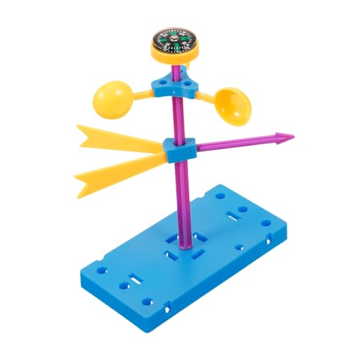 TOYANDONA 1 Satz Windfahne entwicklung kindliche entwicklung kinderknallzeug Kid Toys Technik Bausätze Spiele Wissenschaftliche Experimente für Lernspielzeug für Plastik von TOYANDONA