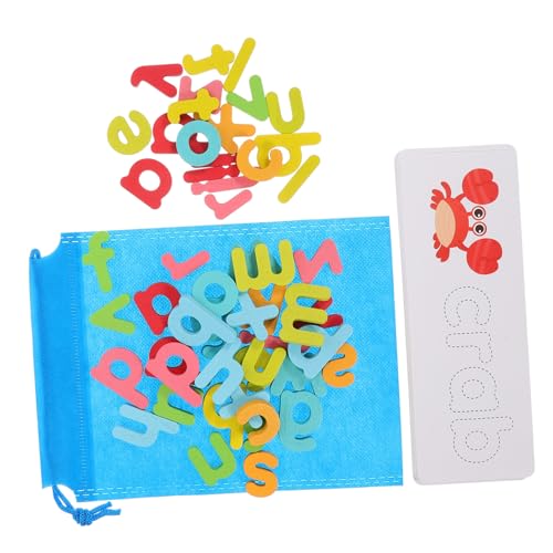 TOYANDONA 1 Satz Wortbuchstabierspiel Für Spielsachen Und Spiele Alphabet-lernspielzeug Intelligente Spiele Lernspielzeug Sehen Und Buchstabieren Kartenspiel Papier Colorful TOYANDONA 1 Satz Wortbuchstabierspiel Für Spielsachen Und Spiele Alphabet-lernspielzeug Intelligente Spiele Lernspielzeug Sehen Und Buchstabieren Kartenspiel Papier Colorful von TOYANDONA